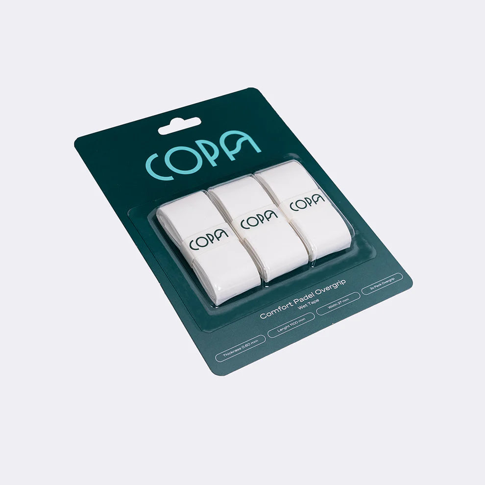 Copa Overgrip Blanco x3