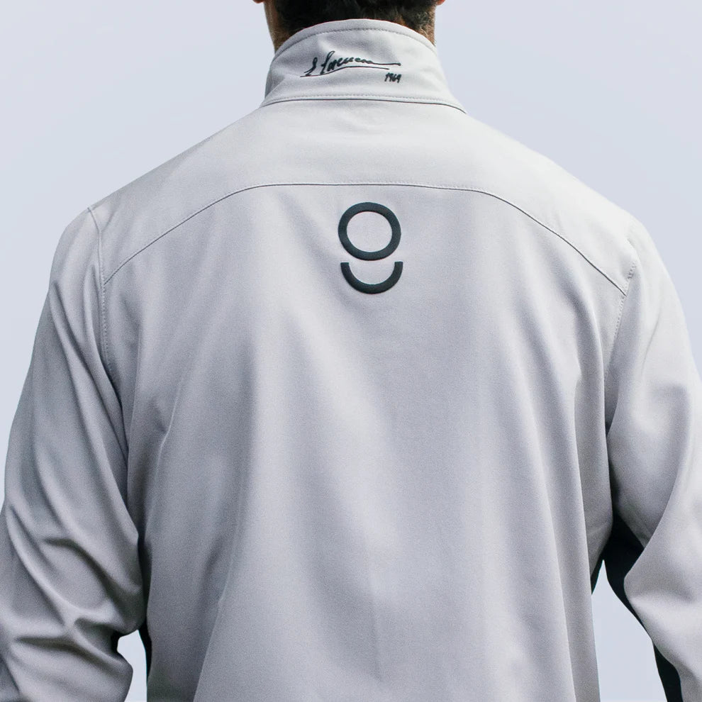 Copa Chamarra Ligera Slim Fit Gris Claro Hombre