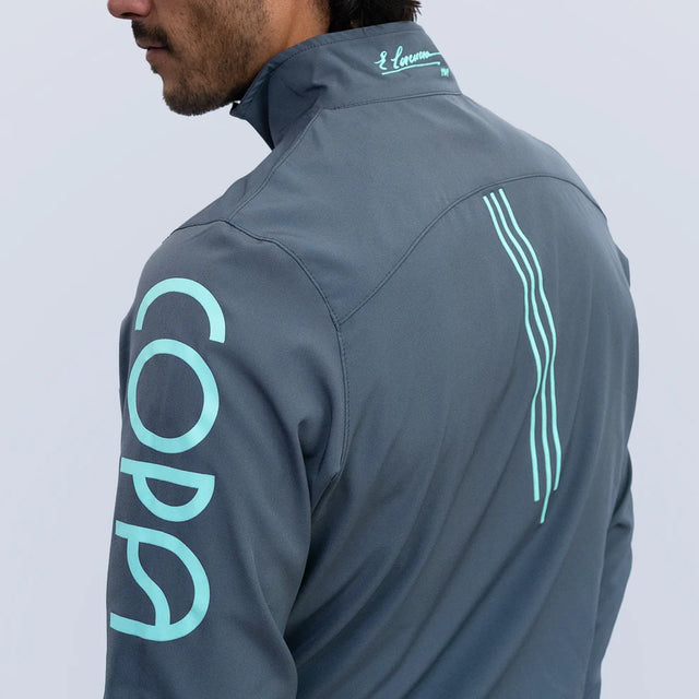 Copa Chamarra Ligera Regular Fit Gris Obscuro Hombre