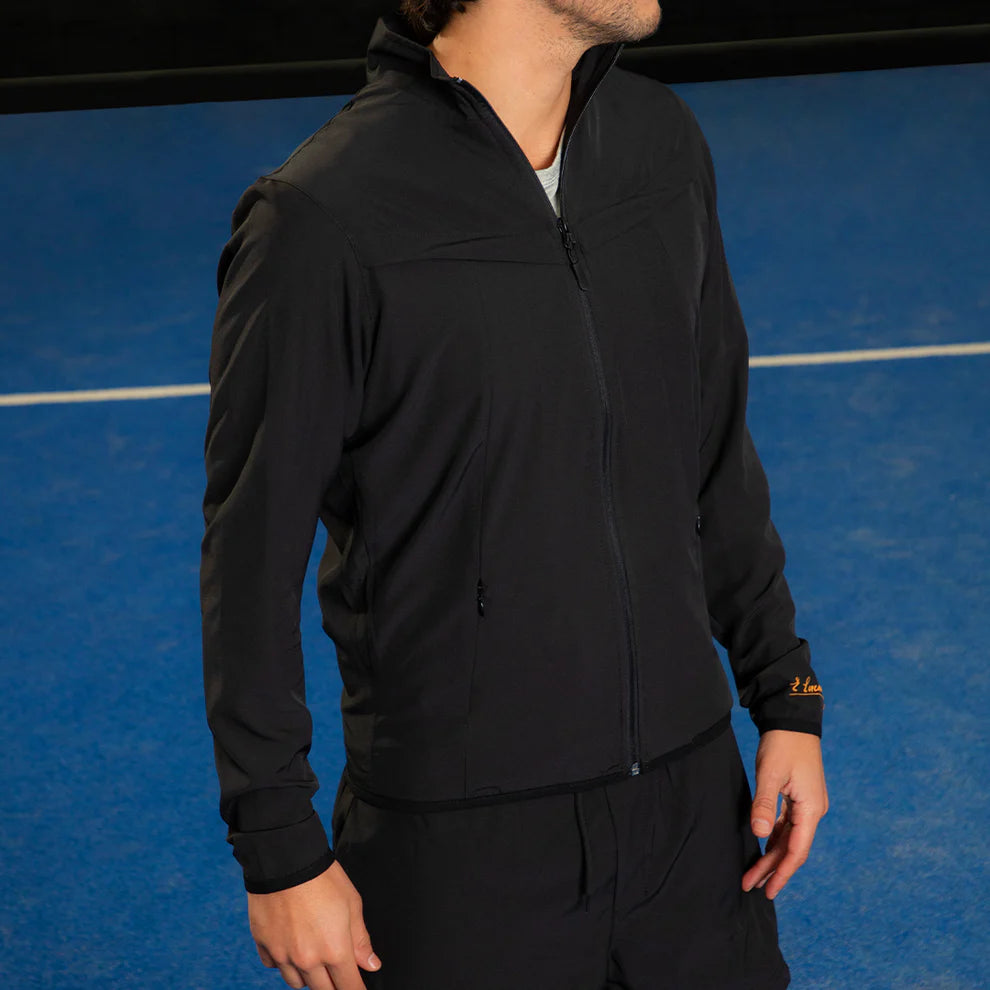 Copa Chamarra Ligera Regular Fit Negra Hombre