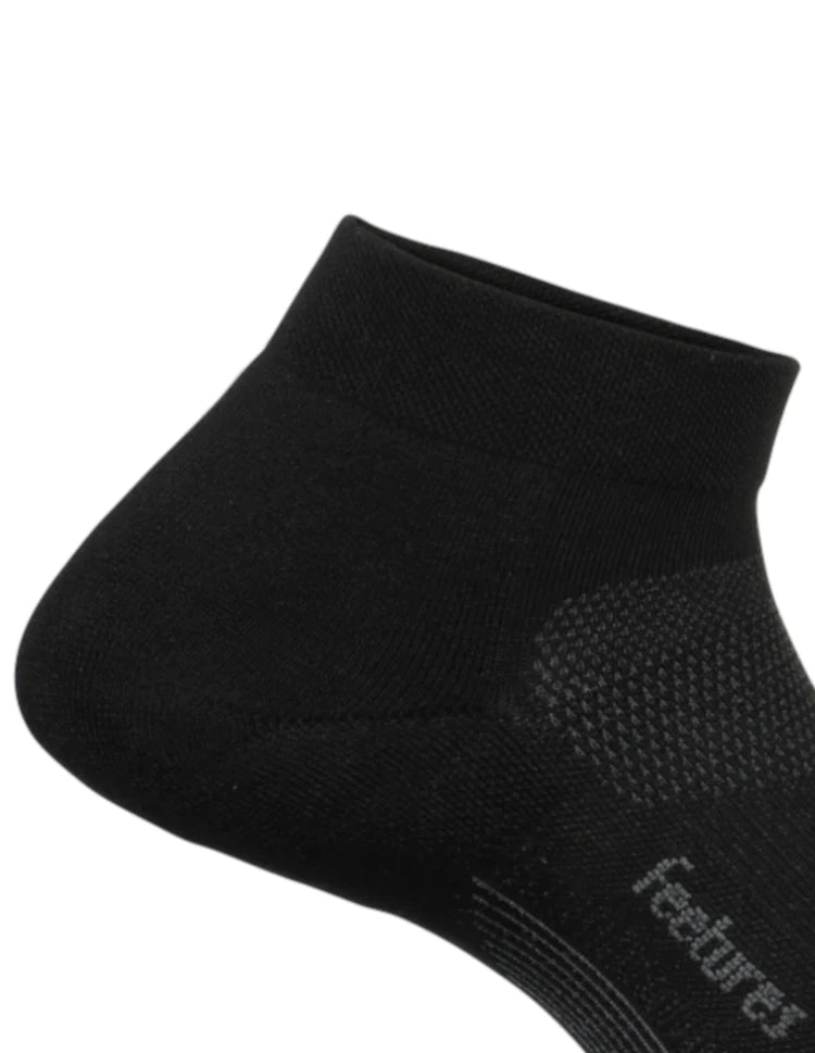 Feetures Calcetin Negro Elite Max Cushion Low Cut