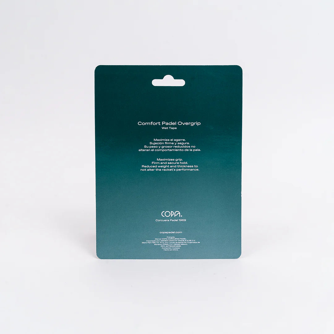 Copa Overgrip Negro x3