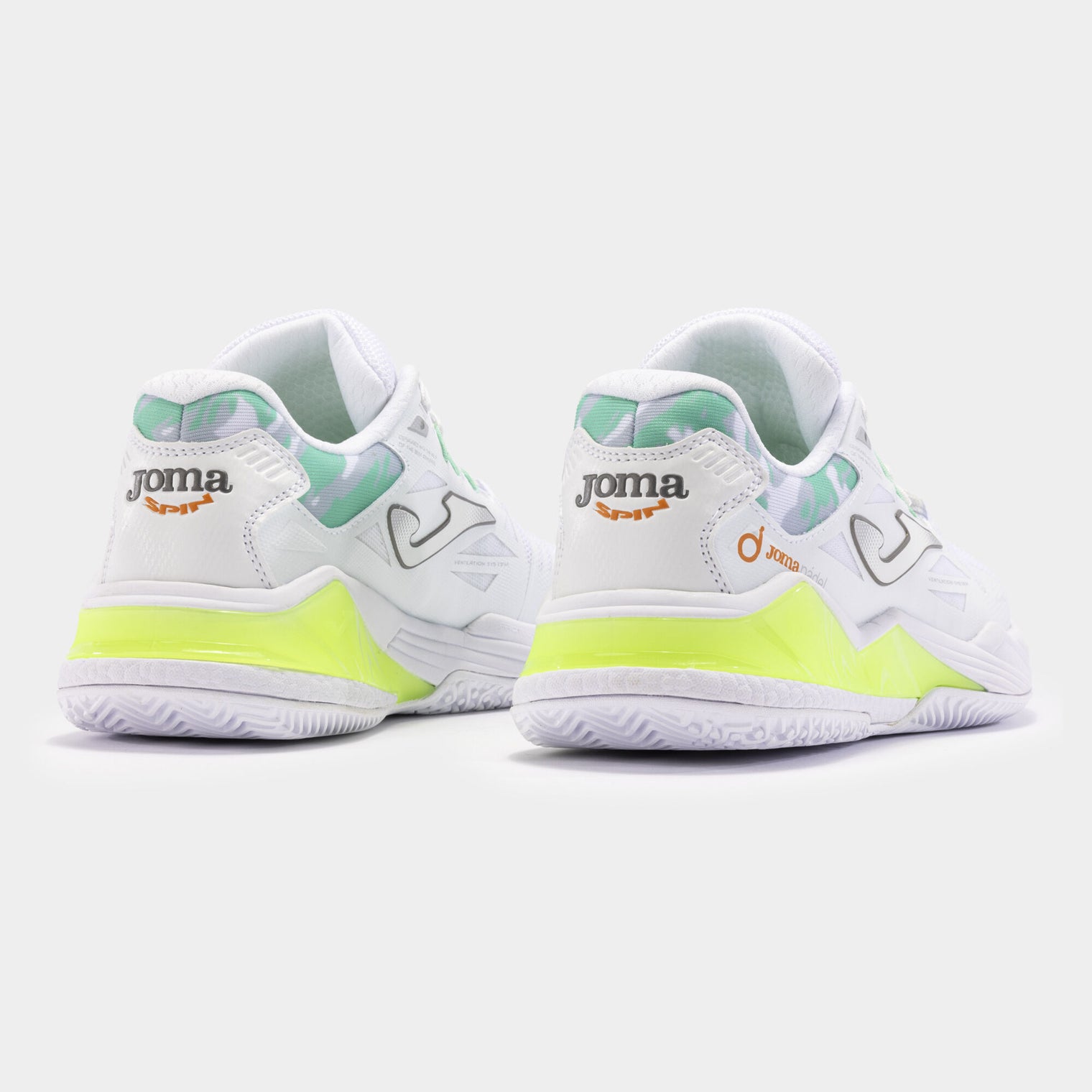 Joma Tenis Spin Lady 2402 Blanco/Verde