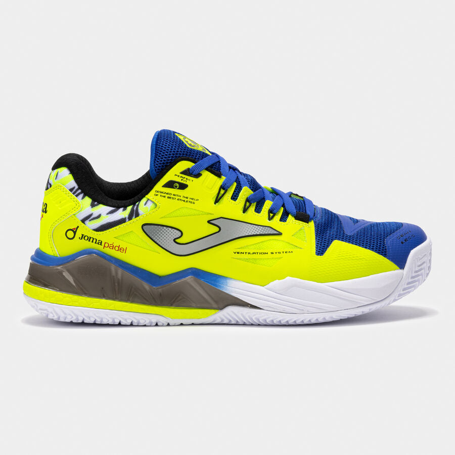 Joma Tenis Spin Men 2509 Royal Amarillo