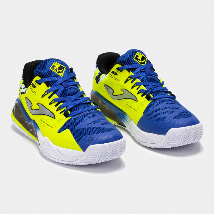Joma Tenis Spin Men 2509 Royal Amarillo