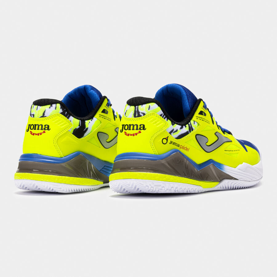 Joma Tenis Spin Men 2509 Royal Amarillo