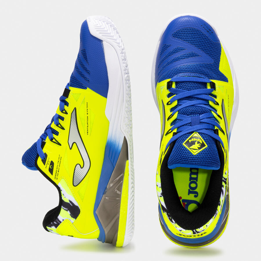 Joma Tenis Spin Men 2509 Royal Amarillo