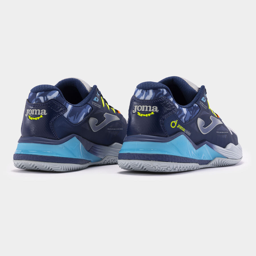 Joma Tenis Spin Men 2405 Azul/Petroleo