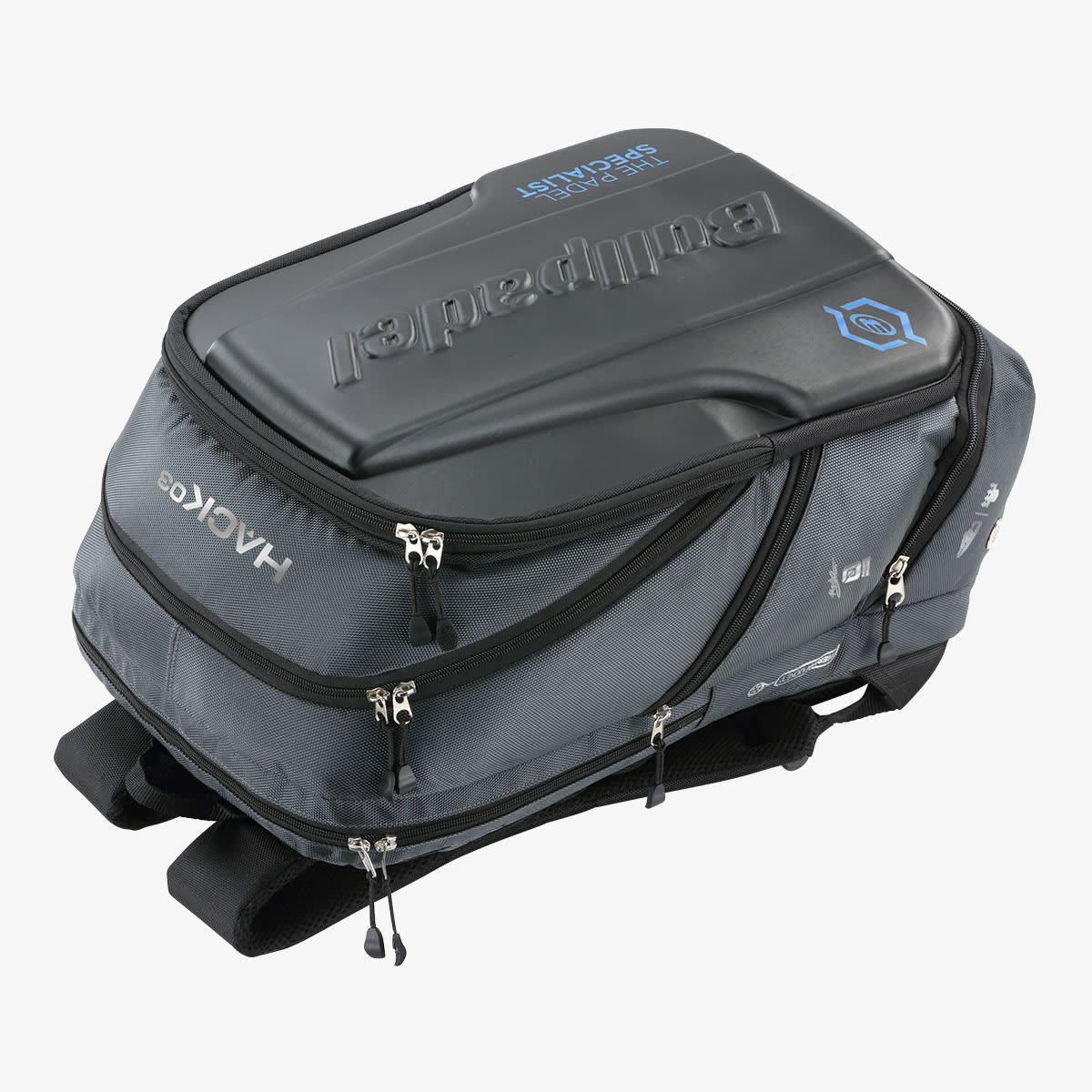 Bullpadel Mochila Hack 03 Gris Oscuro