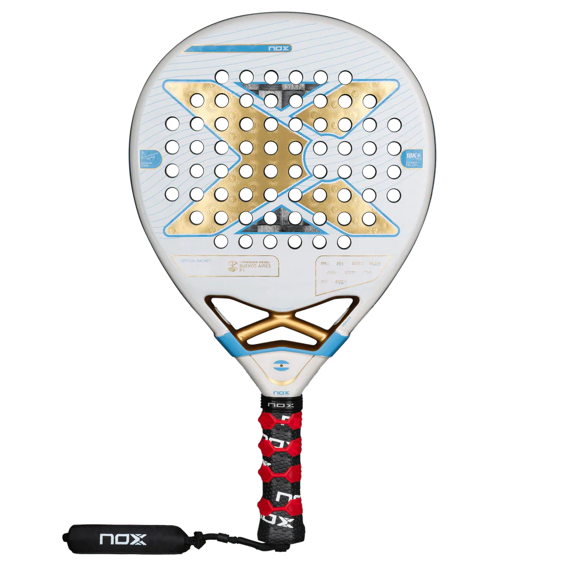 Nox Pala AT10 Luxury Genius 18K Alum Buenos Aires LTD