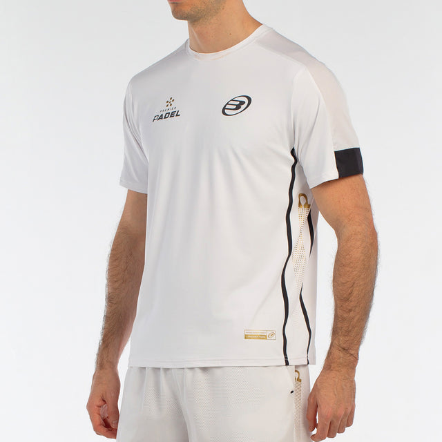 Bullpadel Camisa Borni Blanco PREMIER