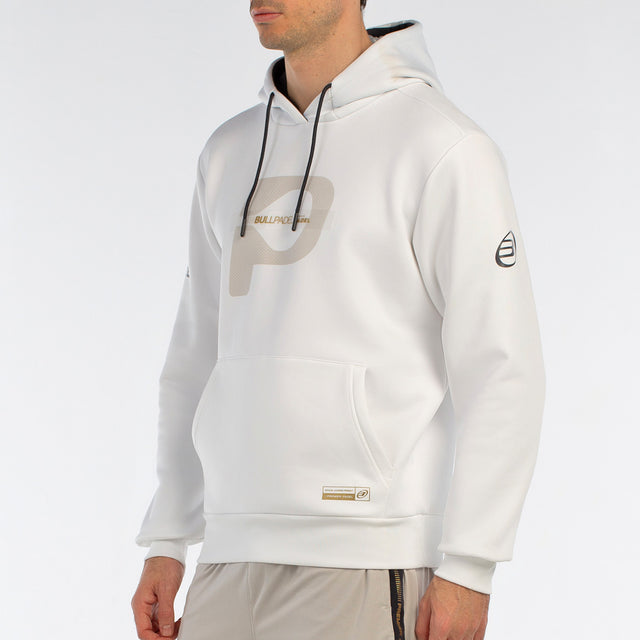 Bullpadel Sudadera Brota Blanco