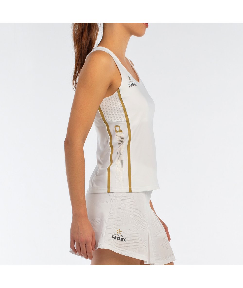 Bullpadel Blusa Acora Blanco