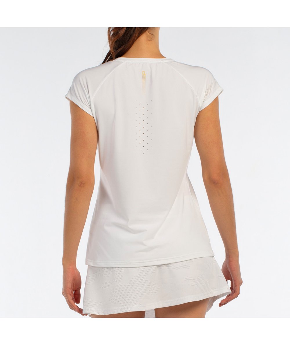 Bullpadel Blusa Afore Blanco