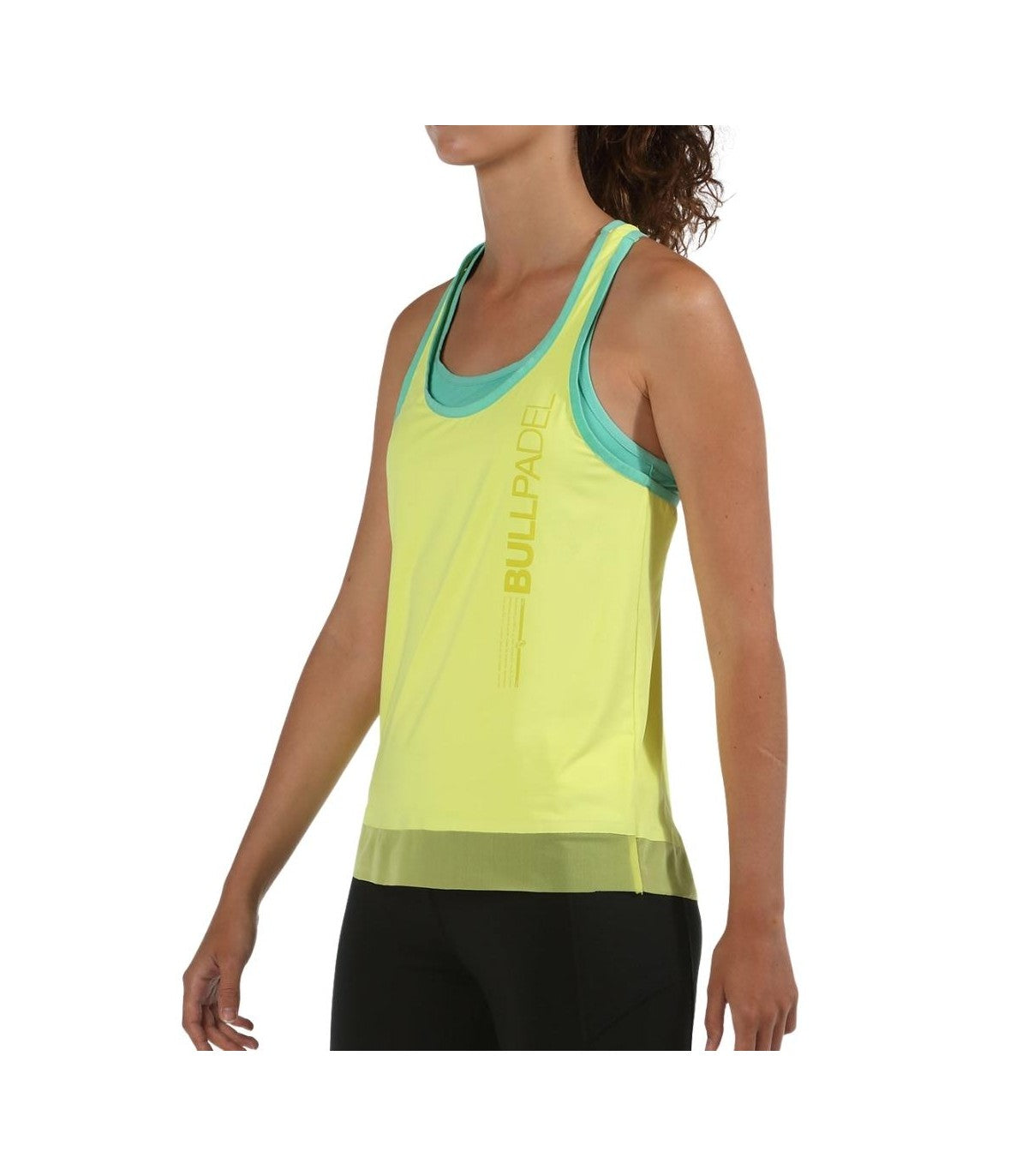Bullpadel Blusa Eusebe Amarillo Limon Fluor