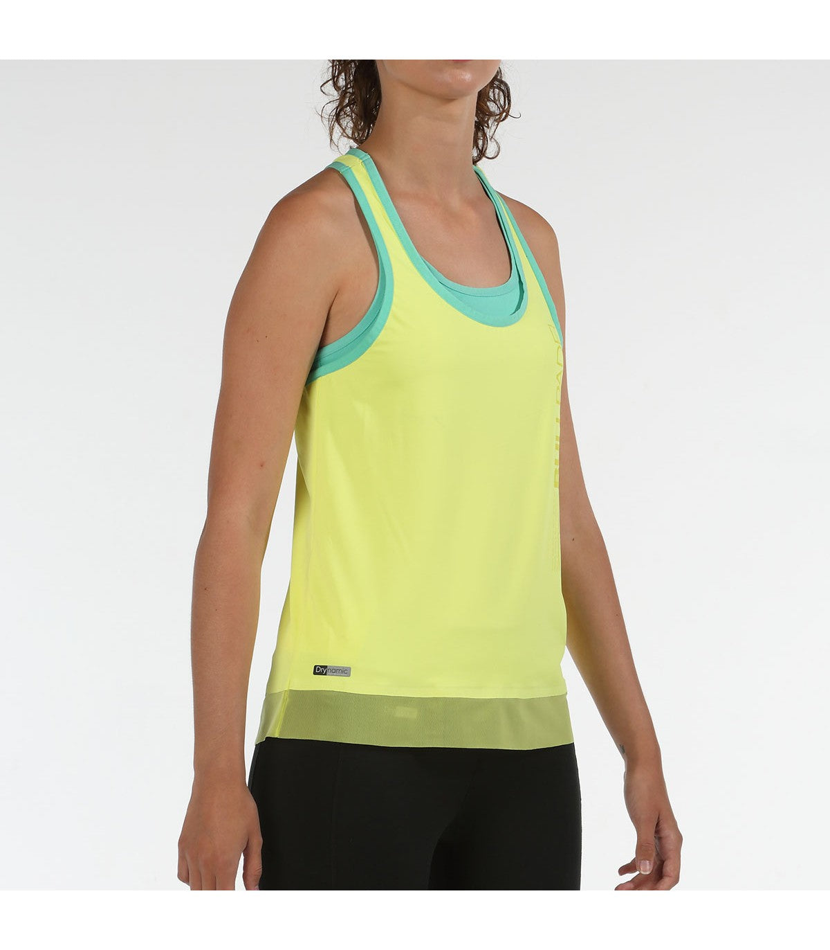 Bullpadel Blusa Eusebe Amarillo Limon Fluor