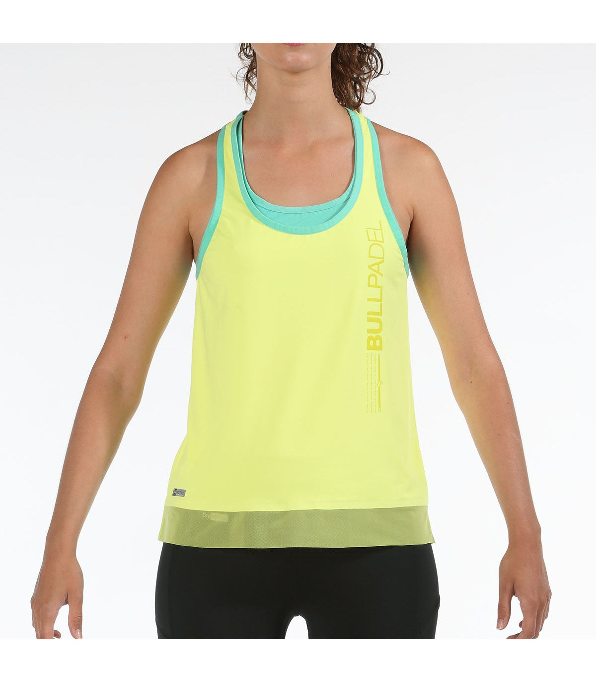 Bullpadel Blusa Eusebe Amarillo Limon Fluor