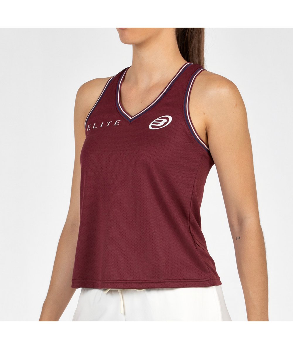 Bullpadel Blusa Gemma 25I Vino Burdeos