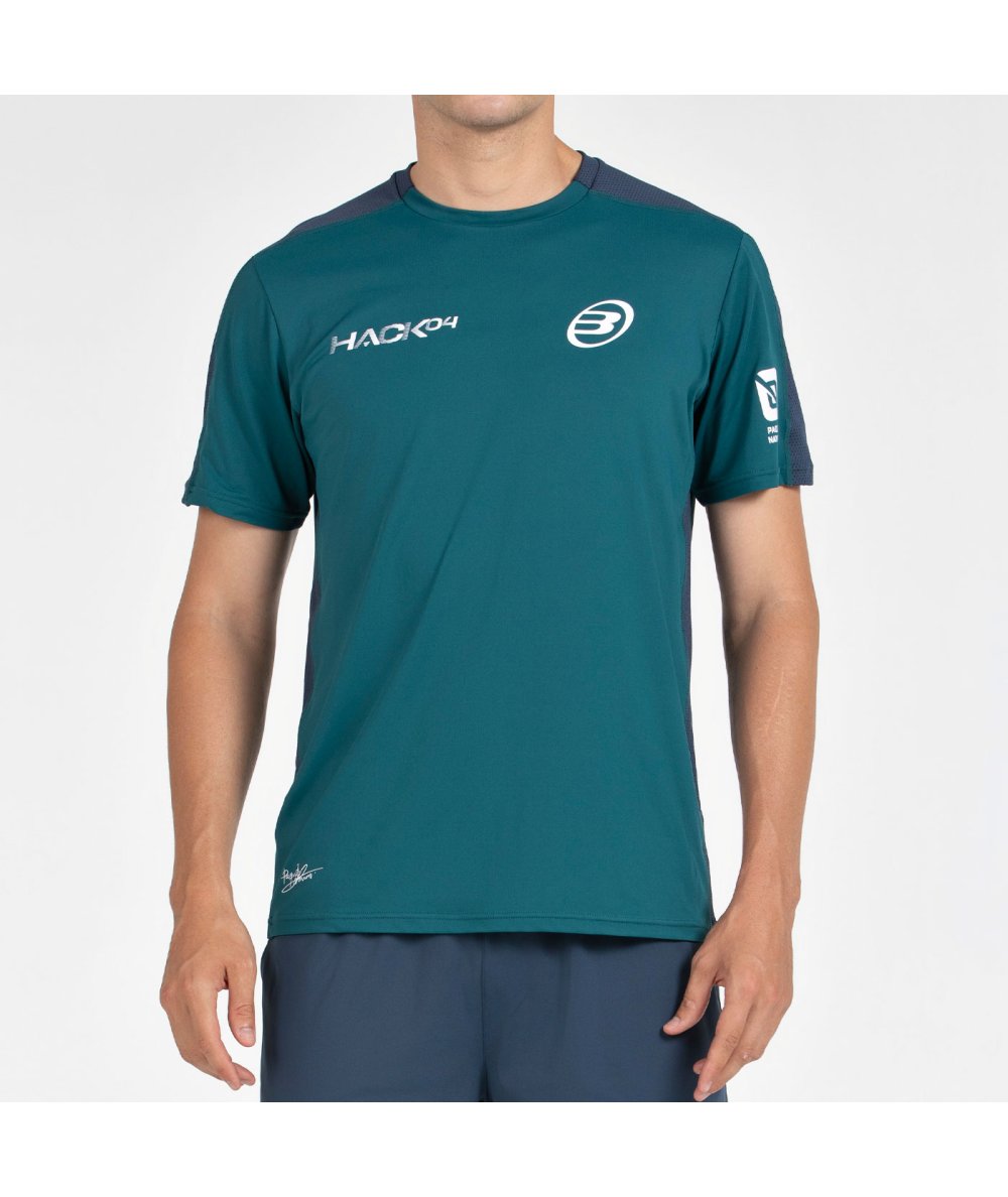 Bullpadel Camisa Paquito 25I Verde Oscuro