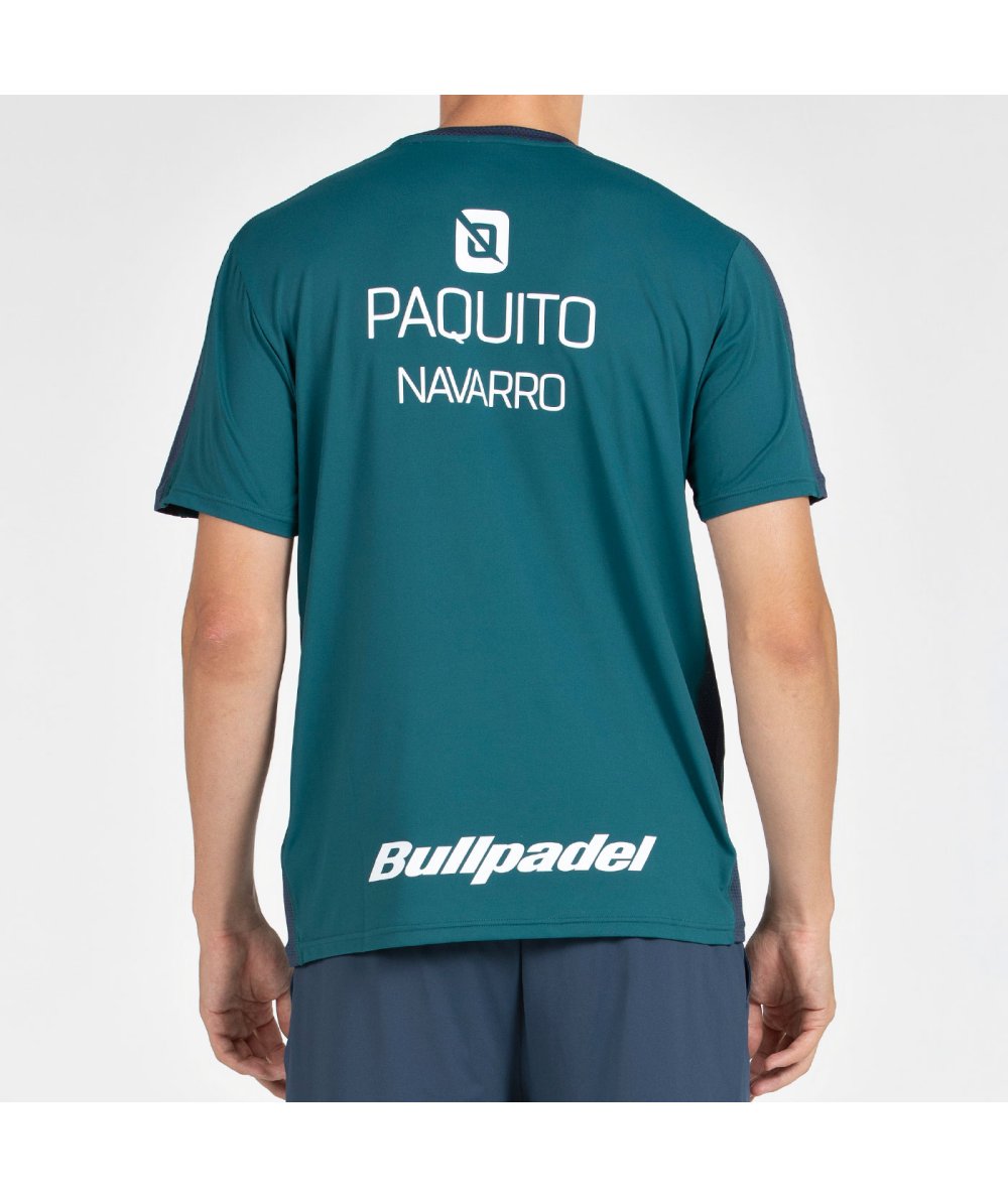 Bullpadel Camisa Paquito 25I Verde Oscuro