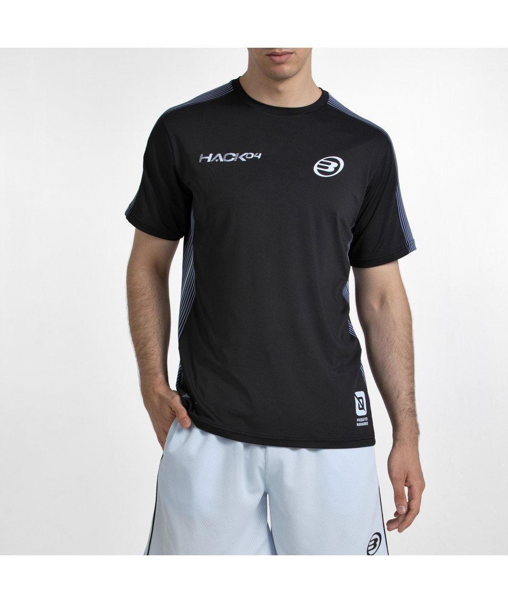 Bullpadel Camisa Paquito 26V Negra