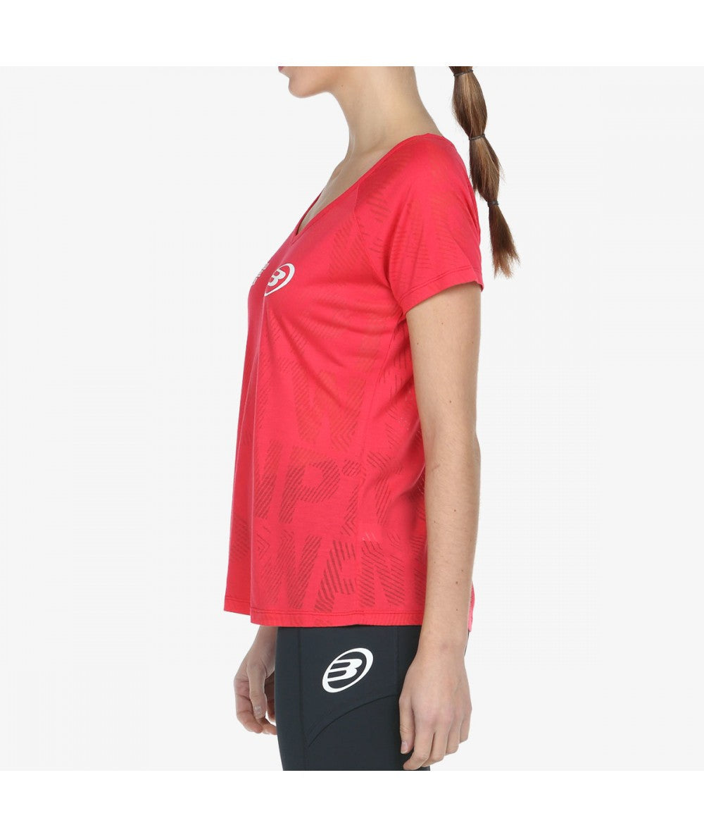 Bullpadel Blusa Rapolan Carmesi