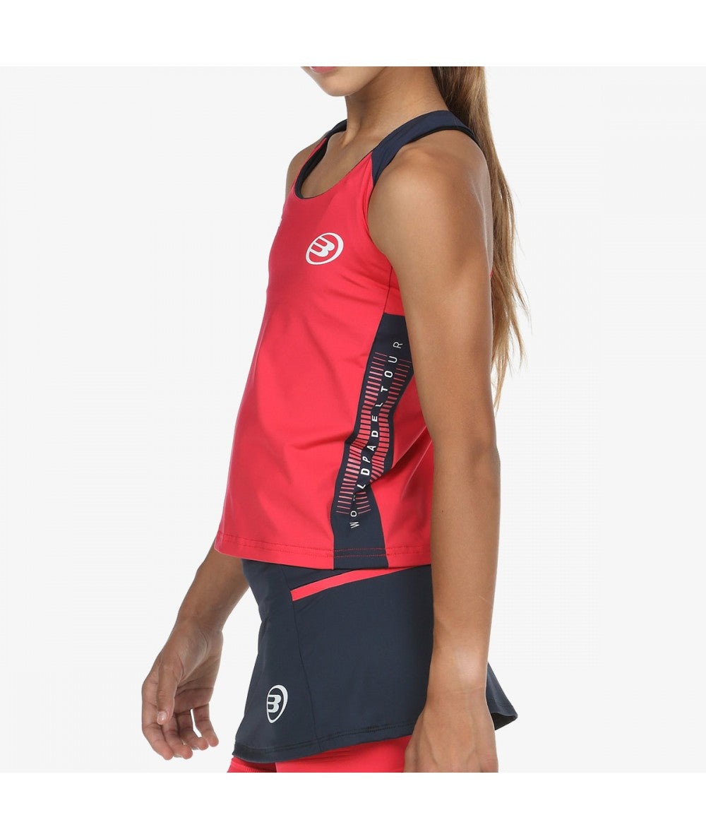 Bullpadel Blusa Ravolta G. Carmesi