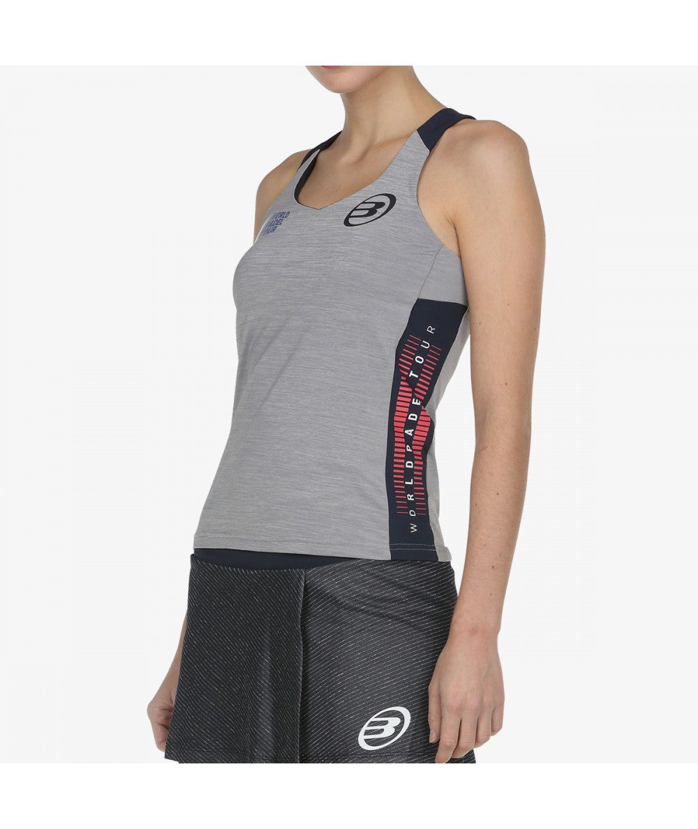 Bullpadel Blusa Ravolta Gris Medio
