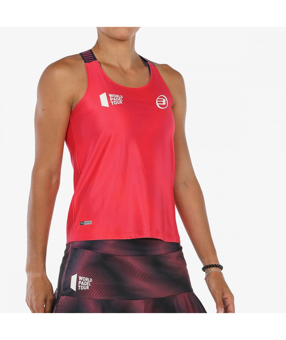 Bullpadel Blusa Revenga Carmesi