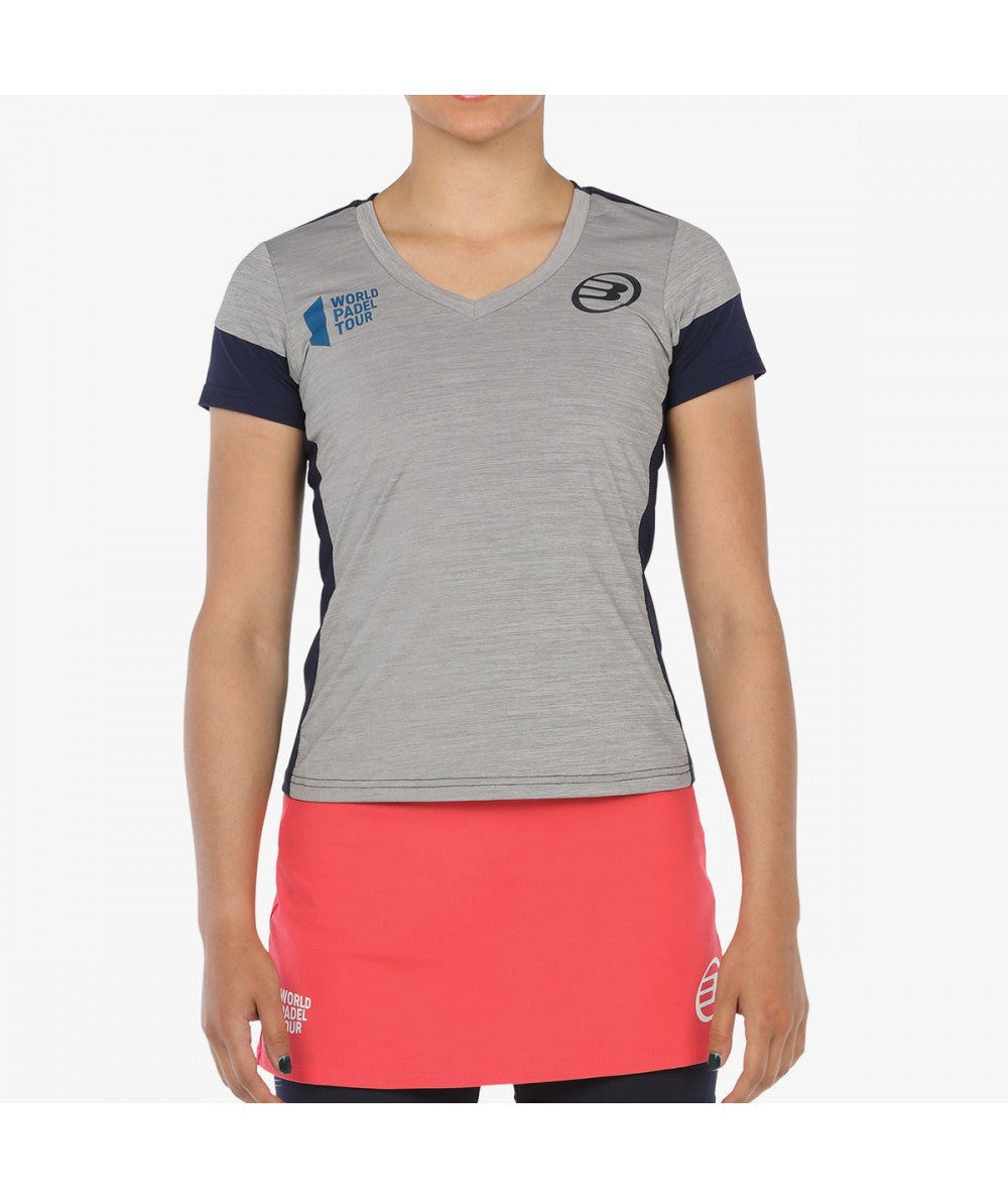Bullpadel Blusa Rollaz Gris Medio Vigore