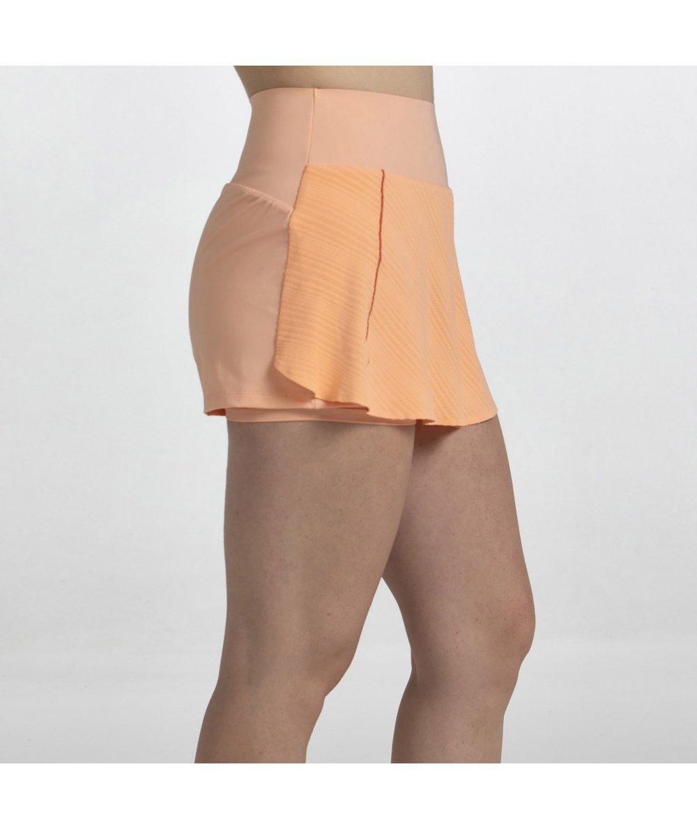 Bullpadel Falda Acim Naranja Pastel