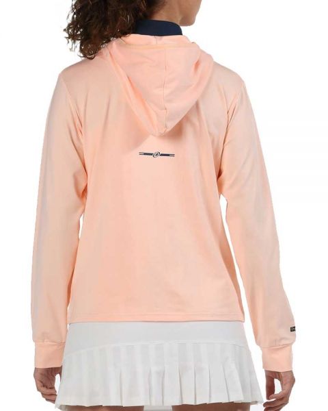 Bullpadel Sudadera Edorta Salmon Fluor