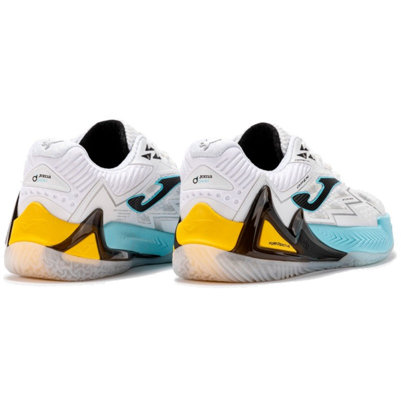 Joma Tenis Open Men 2502 Blanco/Turquesa