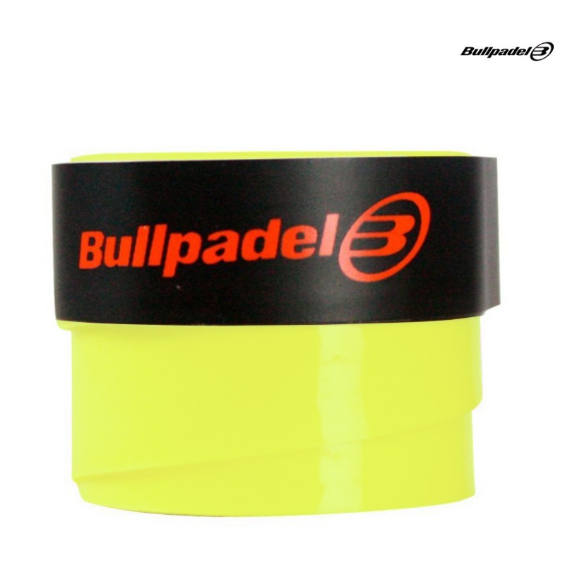 Bullpadel Overgrip Liso Amarillo Fluor (1 unidad)
