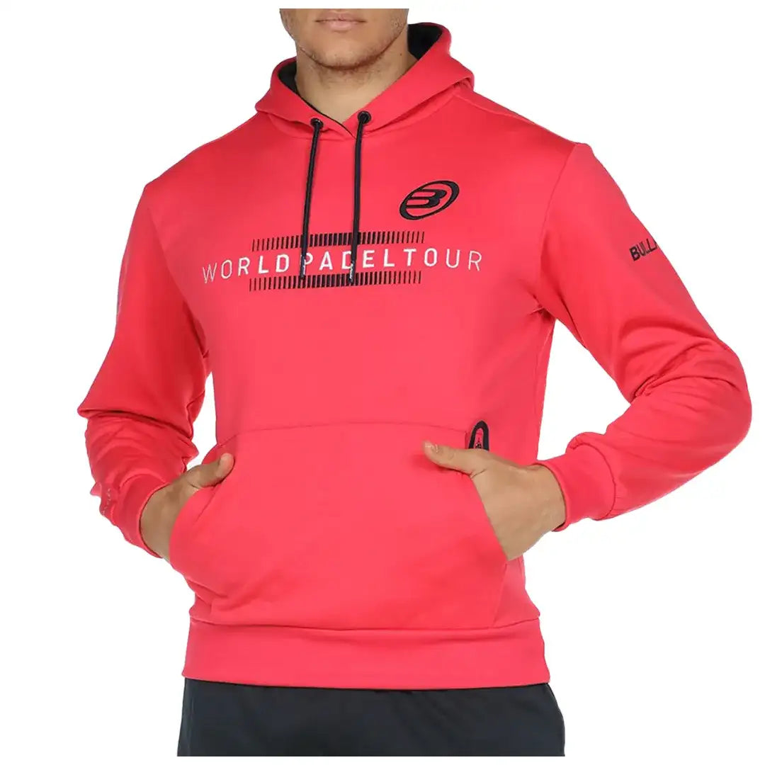 Bullpadel Sudadera Radu Carmesi Fluor