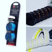 Shockout Dual Pro Grip + Overgrip Azul-Naranja