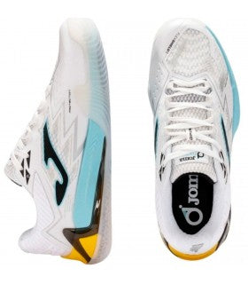 Joma Tenis Open Men 2502 Blanco/Turquesa