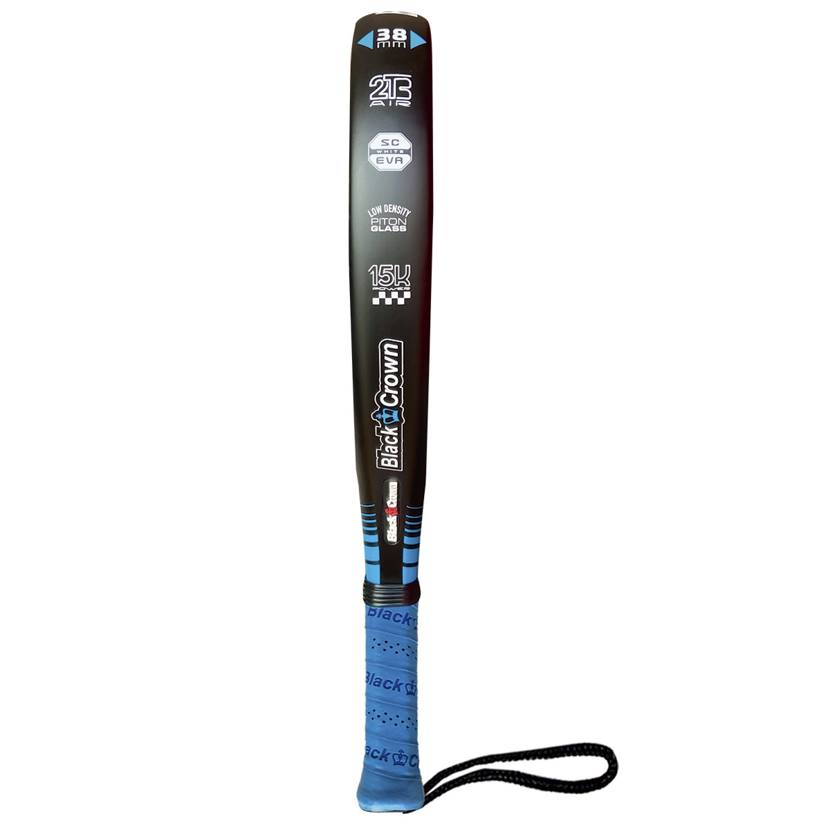 Pala de Padel Black Crown Nakano 15k - Bandeja.mx