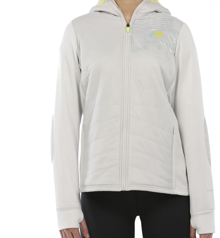 Chaqueta de Padel Bullpadel Irrera Hueso - Bandeja.mx