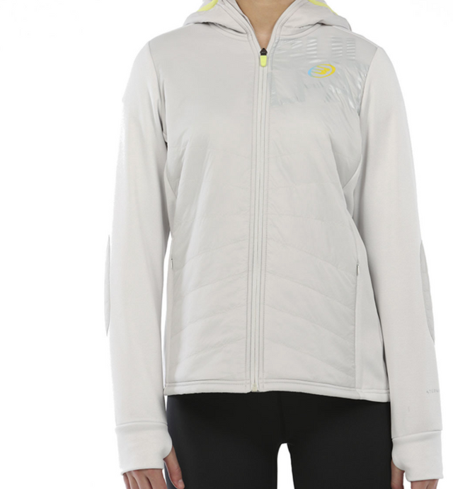 Chaqueta de Padel Bullpadel Irrera Hueso - Bandeja.mx