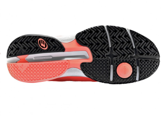 Tenis Bullpadel Flow 201 Coral Fluor - Bandeja.mx
