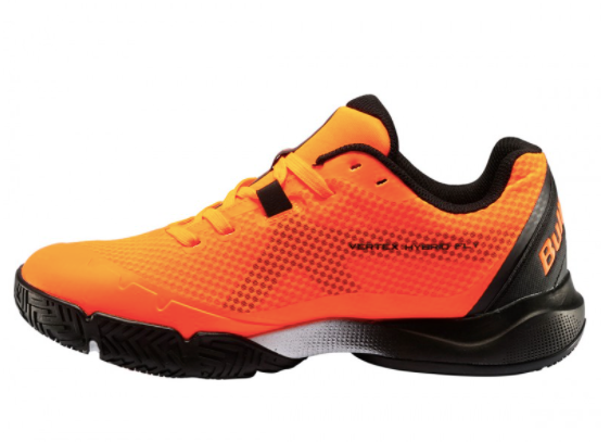 Tenis Bullpadel Vertex Hybrid Fly 21 Naranja - Bandeja.mx