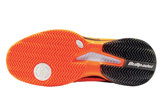 Tenis Bullpadel Vertex Grip 21 Naranja - Bandeja.mx