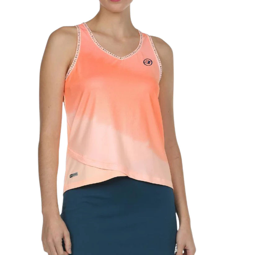 Bullpadel Blusa Eulari Salmon Fluor