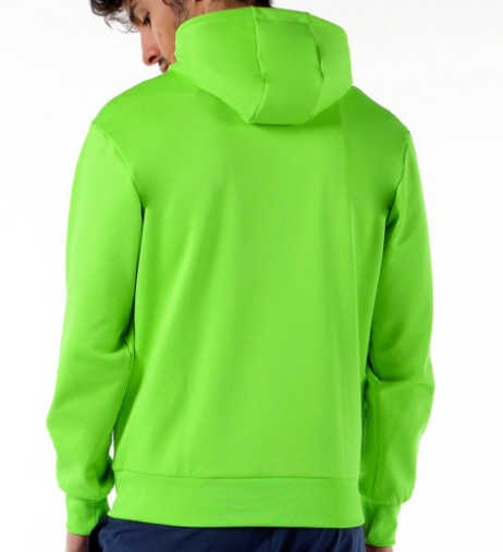 Sudadera BullPadel Calle Verde Fosfo - Bandeja.mx