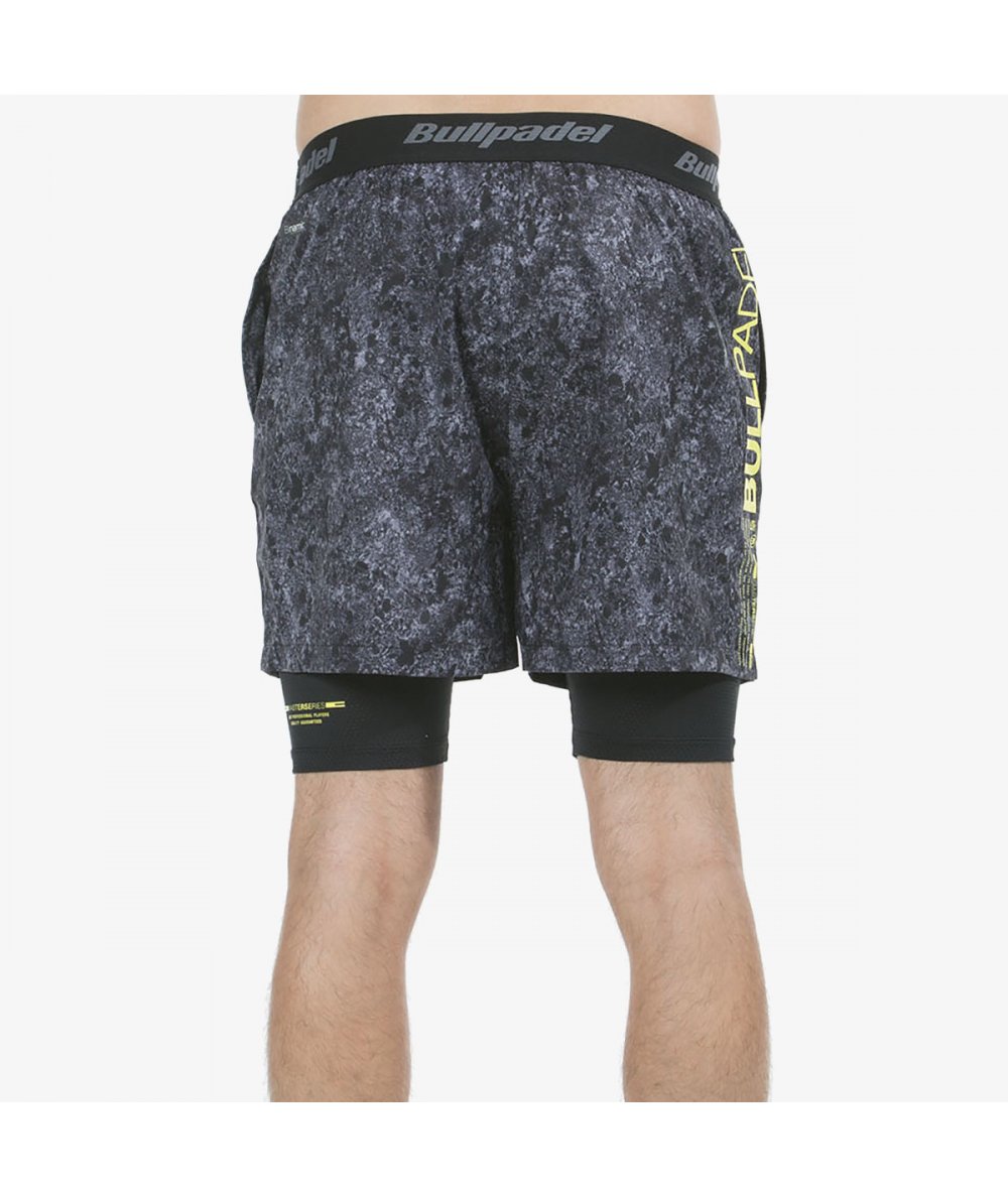 Bullpadel Short Moder Negro 22