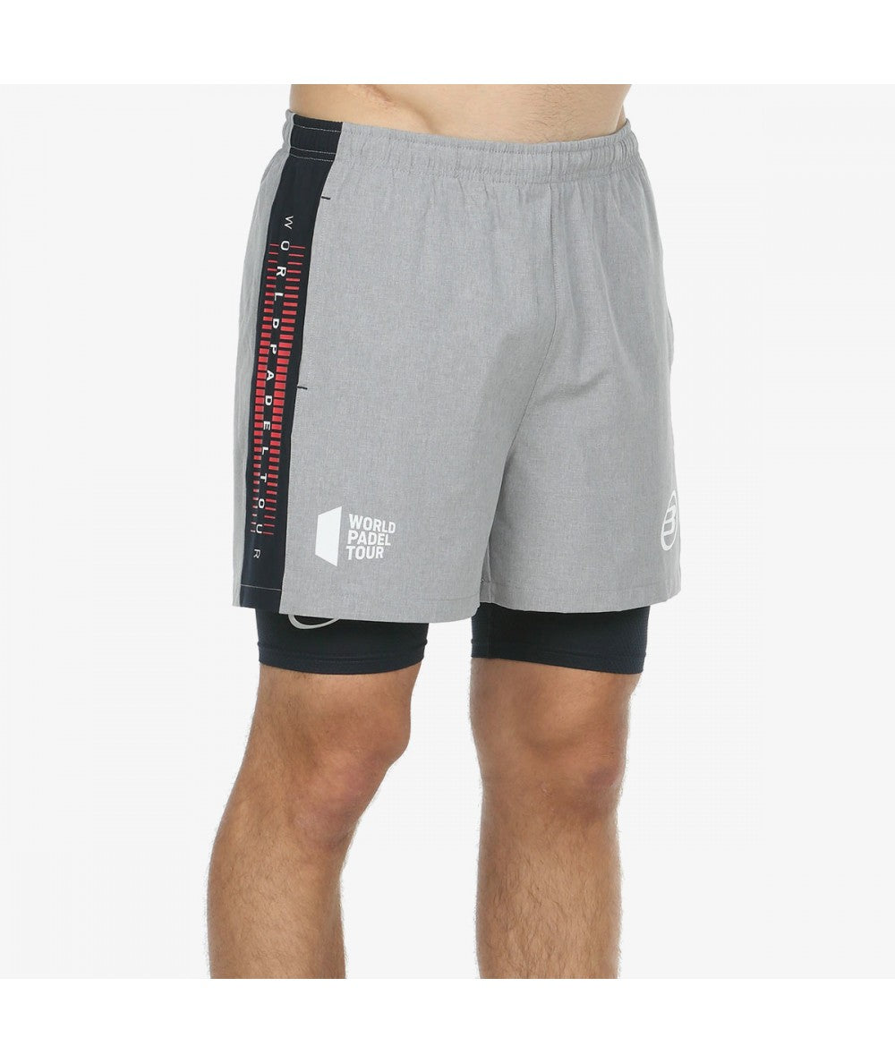 Bullpadel Short Replet Gris Medio 22