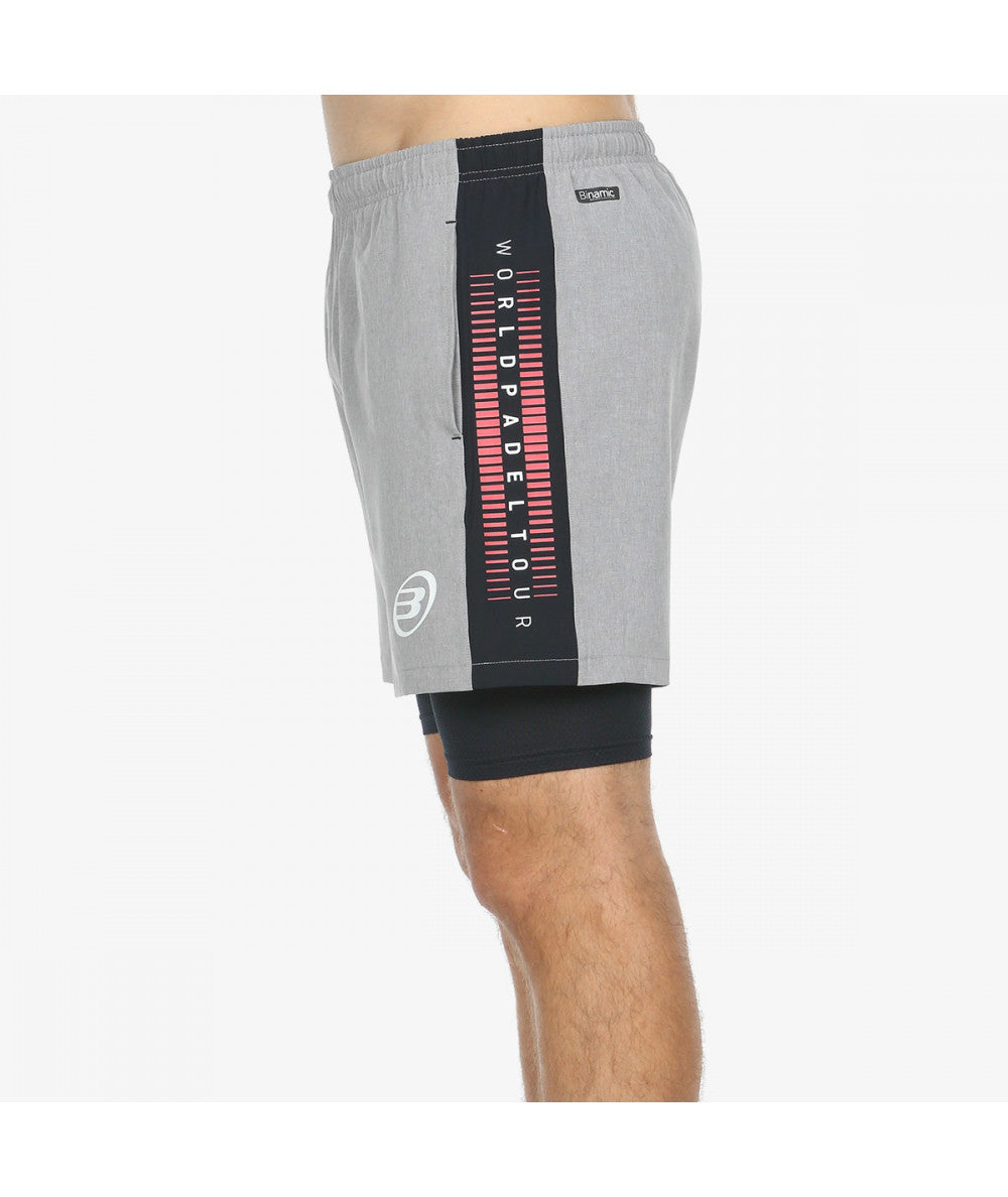 Bullpadel Short Replet Gris Medio 22