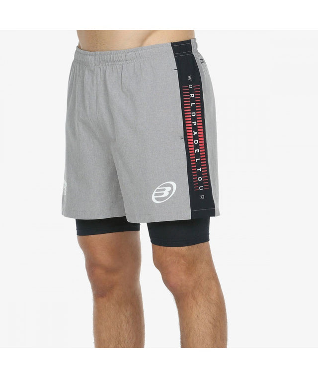 Bullpadel Short Replet Gris Medio 22