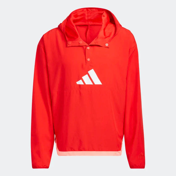 Sudadera Con Gorro De Basquet Legends Adidas Rojo Bandeja.mx